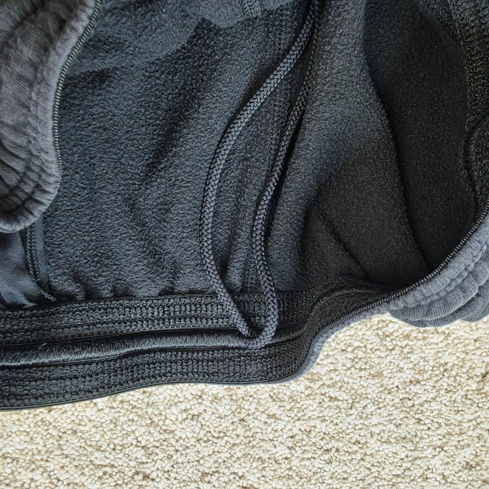 Adidas Joggers Mens Large Black Cotton Blend Fleece Sweatpants Athleisure Adult